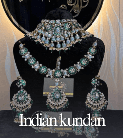 Indian kundan bridal
